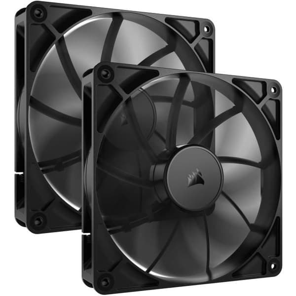 Paket med 2 st 140 mm PWM-fläktar - CORSAIR - RS140 Svart