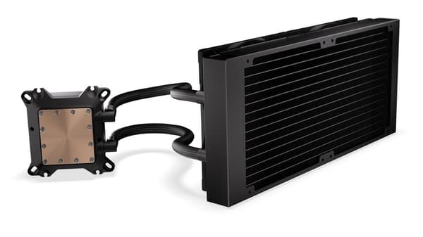 ENDORFY Navis F280 ARGB Tietokonekotelo All-in-one nestejäähdytin 14 cm Musta 1 kpl