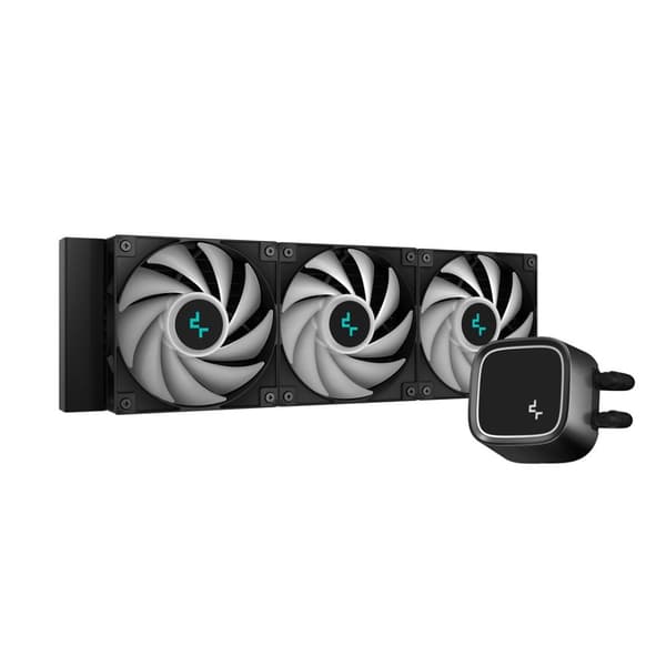 DeepCool LE720 Processor Alt-i-én væskekøler 12 cm Sort 1 stk.