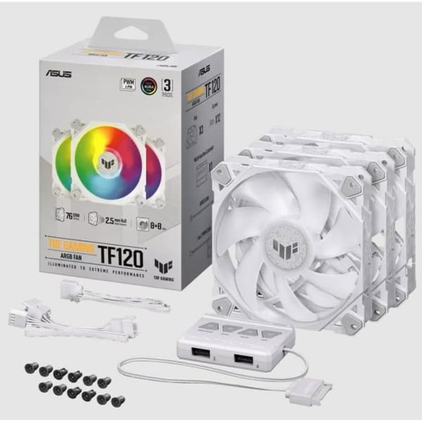 Boxventilator Asus 90DA0033-B09030 Ø 12 cm (3 enheder)