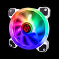 Miniatyrbild 4 av 4: Lådfläkt Talius Iris/Cronos Spectrum Ø 12 cm (1 antal)