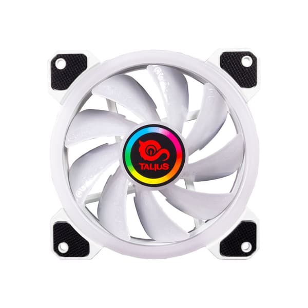 Boxventilator Talius Iris/Cronos Spectrum Ø 12 cm (1 enheder) Sort, Hvid