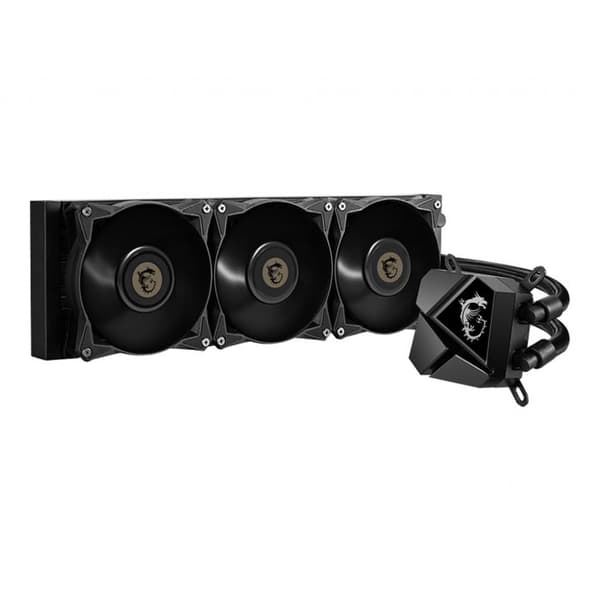 MSI Mag Coreliquid P360 Fläkt - PWM-kontroll, ARGB-fläktar - Kompatibel med LGA1155 Sockel - Svart Svart