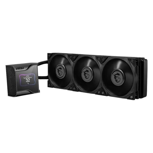 MSI - MEG CORELIQUID S360 - PC-fläkt - 120mm - Svart