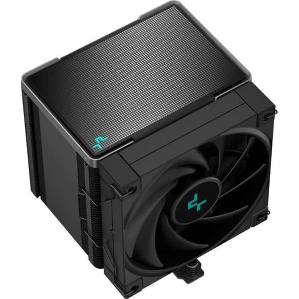 DEEPCOOL - AK500 Zero Dark (svart) - CPU-kylare - 1x120 mm - Svart
