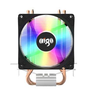 CPU aktiv kylning Aigo ICE 200 (kylfläns + fläkt svart)