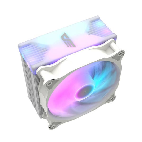 CPU aktiv kylning Darkflash Darkair LED (kylfläns + fläkt 120x120) vit