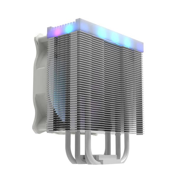 CPU aktiv kylning Darkflash Darkair LED (kylfläns + fläkt 120x120) vit
