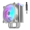 Miniatyrbild 8 av 8: CPU aktiv kylning Darkflash Darkair LED (kylfläns + fläkt 120x120) vit