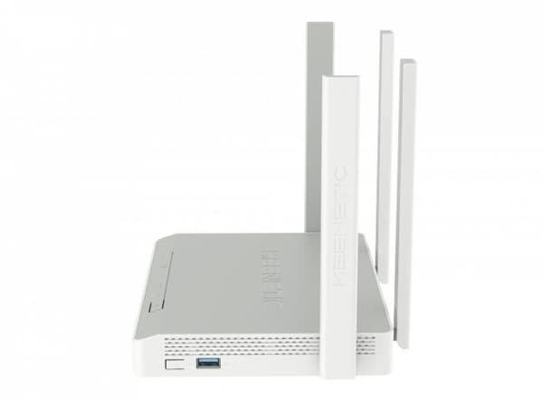 Trådløs ruter trådløs ruter (1800 mbps, mesh, wi-fi 6, usb 3.0, 4x10/100/1000m, kn-3810-01eu), Keenetic