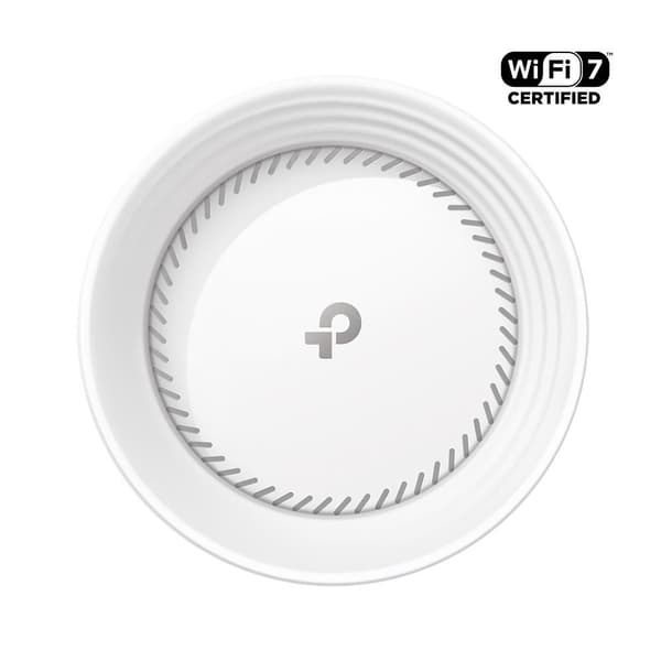 Trådløs router trådløs router (19000 mbps, mesh, wi-fi 7, 2x2.5gbe, 1x10gbe, 1xspf+, dhcp, decobe85(2-pack)), Tp-link