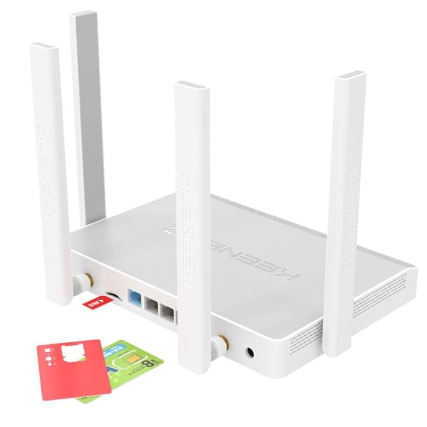Trådløs ruter trådløs ruter (1300 mbps, usb 2.0, antall antenner 4, kn-2310-01de), Keenetic