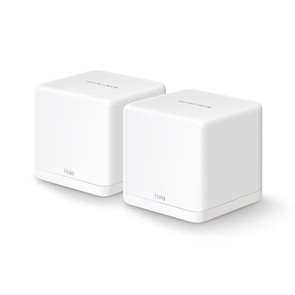 Trådlös router MERCUSYS Trådlös router (2-pack, 1300 Mbps, Mesh, IEEE 802.11a, IEEE 802.11 b/g, IEEE 802.11n, IEEE 802.11ac) Vit