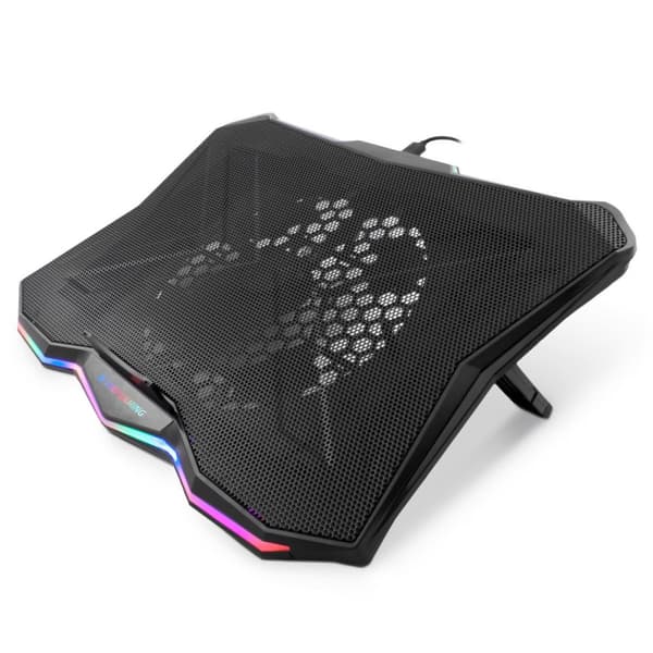 Kylplatta Gaming till laptop DeepGaming DG-NCP17-RBW Svart