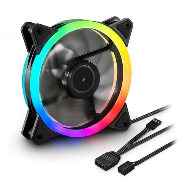 Sharkoon Shark Blades RGB, Case Fläkt, 120 mm - 4044951026876