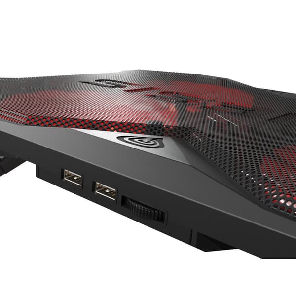 Kannettavan viilentävä alusta Genesis Oxid 260 Musta 17"