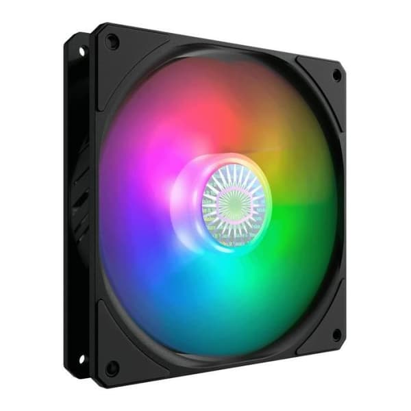 Cooler Master SickleFlow 140 ARGB - PC Case Fläkt - 140 mm kylning, RGB moderkort kompatibel Svart