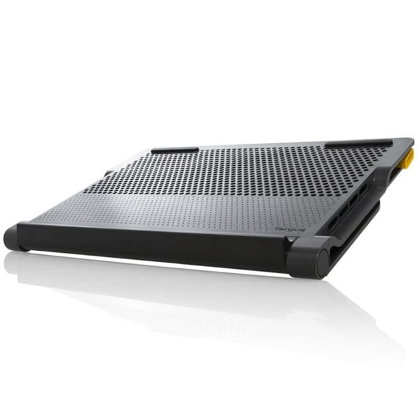 Ventilerat stöd för dator - TARGUS - Chill Mat + - 4 USB 2.0-portar - Svart - 2 Fläktar