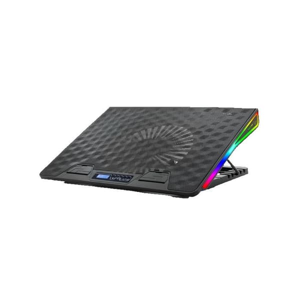 SPIRIT OF GAMER - AIRBLADE 800 LED RGB: Laptopkylare - 18,5 cm fläkt Big Fan Laptops upp till 17,3"