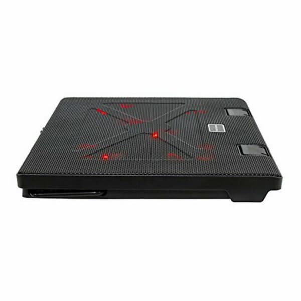 Kannettavan viilentävä pelialusta Mars Gaming MNBC2 2 x USB 2.0 20 dBA 17"