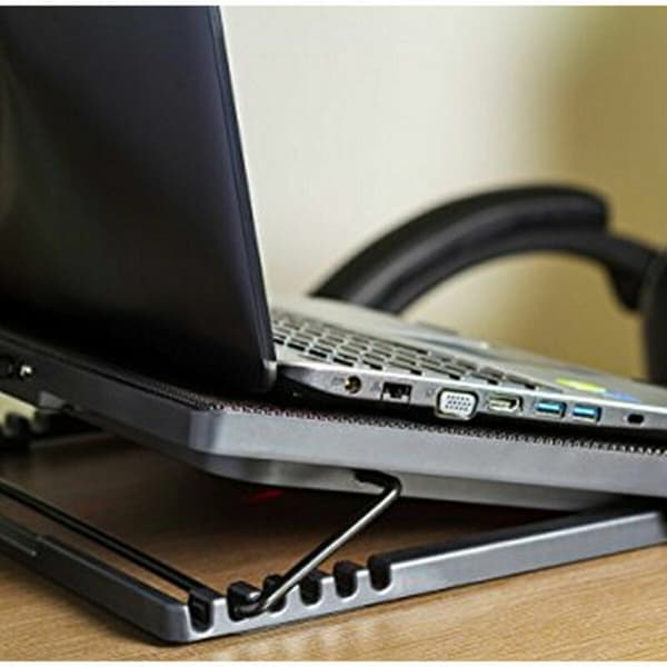 Kannettavan viilentävä pelialusta Mars Gaming MNBC2 2 x USB 2.0 20 dBA 17"