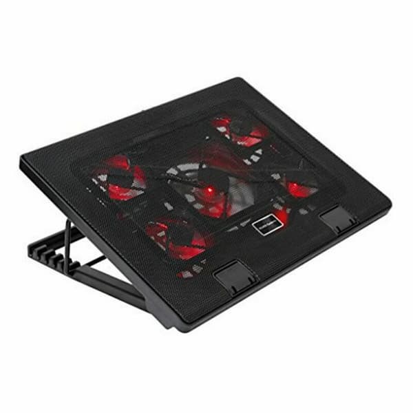 Kannettavan viilentävä pelialusta Mars Gaming MNBC2 2 x USB 2.0 20 dBA 17" musta