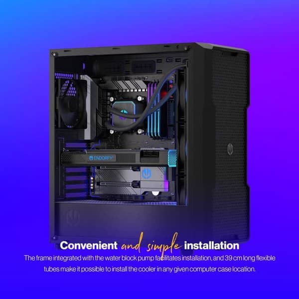 AIO-CPU kylning - ENDORFY - Navis F360 - 360 mm - ARGB - Hög prestanda