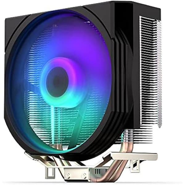 ENDORFY Spartan 5 ARGB, lättinstallerad CPU-luftkylning, kompakt design, inbyggd Fluctus ARGB-fläkt Svart