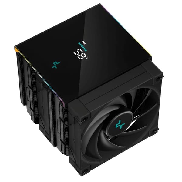 DeepCool AK620 DIGITAL Processorluftkøler 12 cm Sort 1 stk
