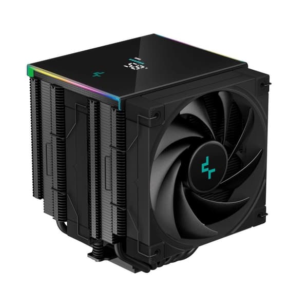 DeepCool AK620 DIGITAL Processorluftkøler 12 cm Sort 1 stk