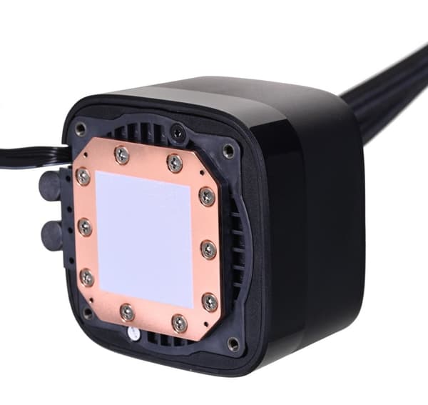 DeepCool LD240 Processor Alt-i-en væskekøler 12 cm Sort 1 stk