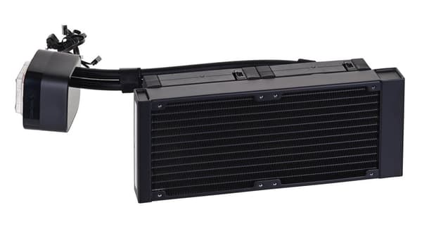 DeepCool LD240 Processor Alt-i-en væskekøler 12 cm Sort 1 stk