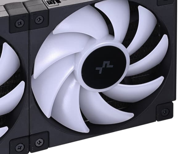 DeepCool LD240 Processor Alt-i-en væskekøler 12 cm Sort 1 stk
