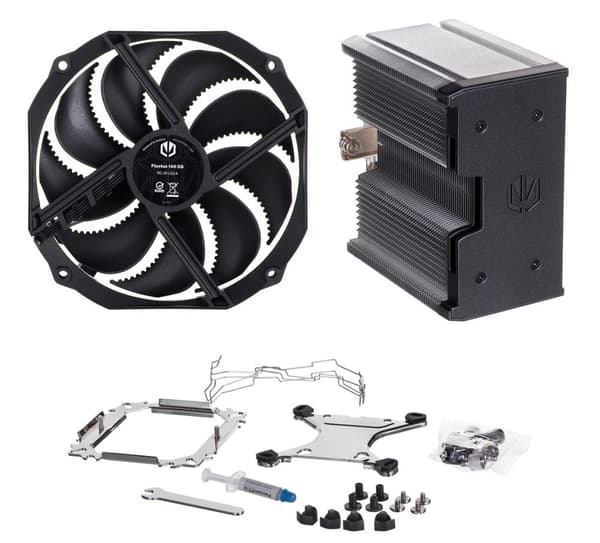 ENDORFY Fortis 5 Processor Luftkylare 14 cm Svart, Grå, Stål