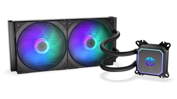 ENDORFY Navis F280 ARGB Computerkabinet Alt-i-en væskekøler 14 cm Sort 1 stk