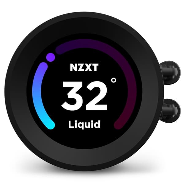 NZXT Kraken Elite 280 Processor Allt-i-ett vätskekylare 14 cm Svart