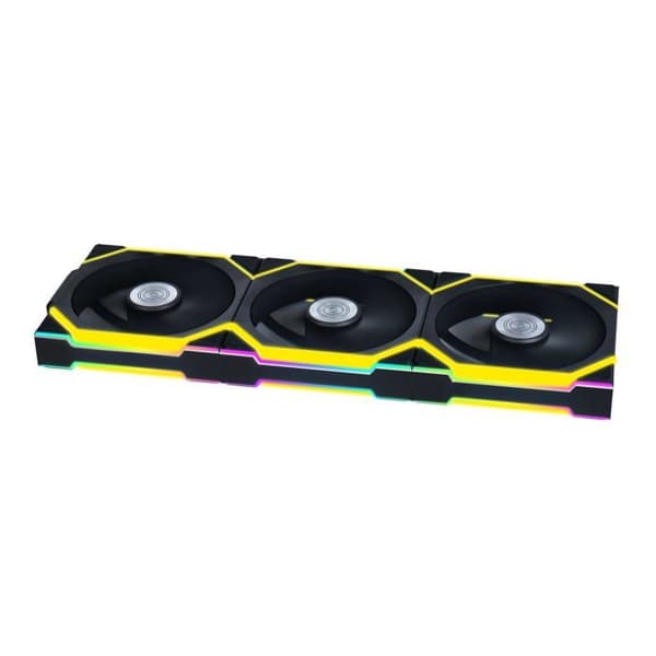Ventilator - Lian Li - Uni Fan SL 120 - ARGB trådlös - Paket med 3 - Svart