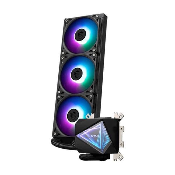 Kit för vattencooling 360 mm ARGB - MSI - MAG CORELIQUID I360 - Kompatibel med Intel/AMD - Inbyggd pump - Tystgående