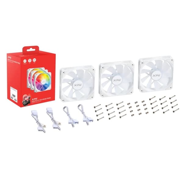 Boxventilator XPG VENTO R 120 ARGB PWM Ø 12 cm (1 enheder)