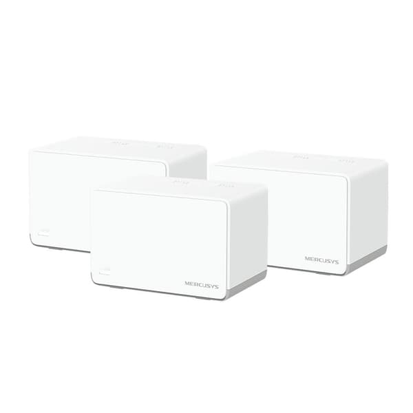 Trådlös router 3-pack (mesh, wi-fi 6, haloh70x (3-pack)), Mercusys Vit