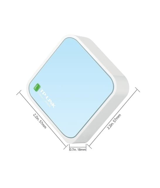 Wireless Router TP-LINK Wireless Router (300 Mbps, IEEE 802.11 b/g, IEEE 802.11n, USB 2.0, 1x10/100M, TL-WR802N)