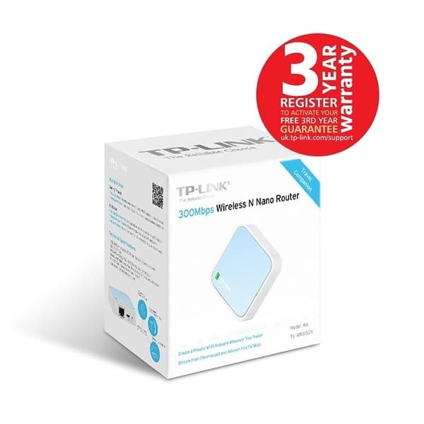 Wireless Router TP-LINK Wireless Router (300 Mbps, IEEE 802.11 b/g, IEEE 802.11n, USB 2.0, 1x10/100M, TL-WR802N)