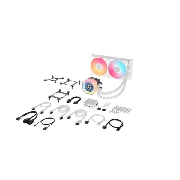 Kylning PC - CORSAIR - CW-9061025-WW - iCUE LINK TITAN 240 RX LCD Vit AIO