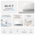 Pikkukuva 3 / 5: Langaton reititin langaton reititin (2 kpl, 5000 mbps, mesh, wi-fi 7, 2x2.5gbe, lan \ wan portit 2, antennien määrä 4), Tp-link