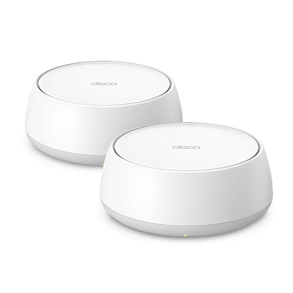 Langaton reititin langaton reititin (2 kpl, 5000 mbps, mesh, wi-fi 7, 2x2.5gbe, lan \ wan portit 2, antennien määrä 4), Tp-link Valkoinen