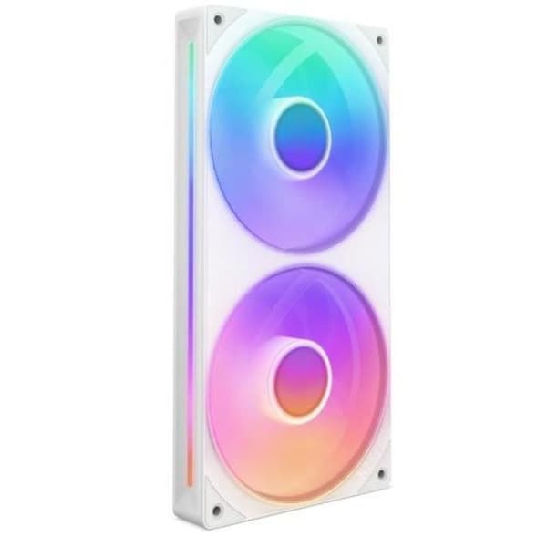CASE FAN 240MM/F240 RGB CORE NZXT Hvid
