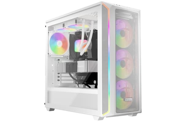 vær stille! LIGHT WINGS LX 120mm PWM 3-Pack Hvid Computertaske Ventilator 12 cm 3 stk.
