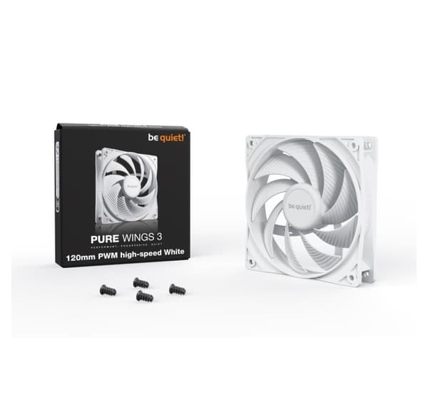 Case fan 120mm pure wings 3/wh pwm high-sp bl111, Be quiet