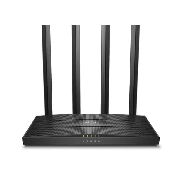 Trådløs ruter, Tp-link, trådløs ruter (1900 mbps, ieee 802.11a, ieee 802.11b, ieee 802.11a/b/g, ieee 802.11n, ieee 802.11ac) Sort