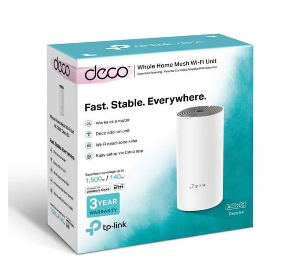 Trådlös router, Tp-link, trådlös router (1167 mbps, mesh, dvs. 802.11ac, lan \ wan portar 2, antal antenner 2)